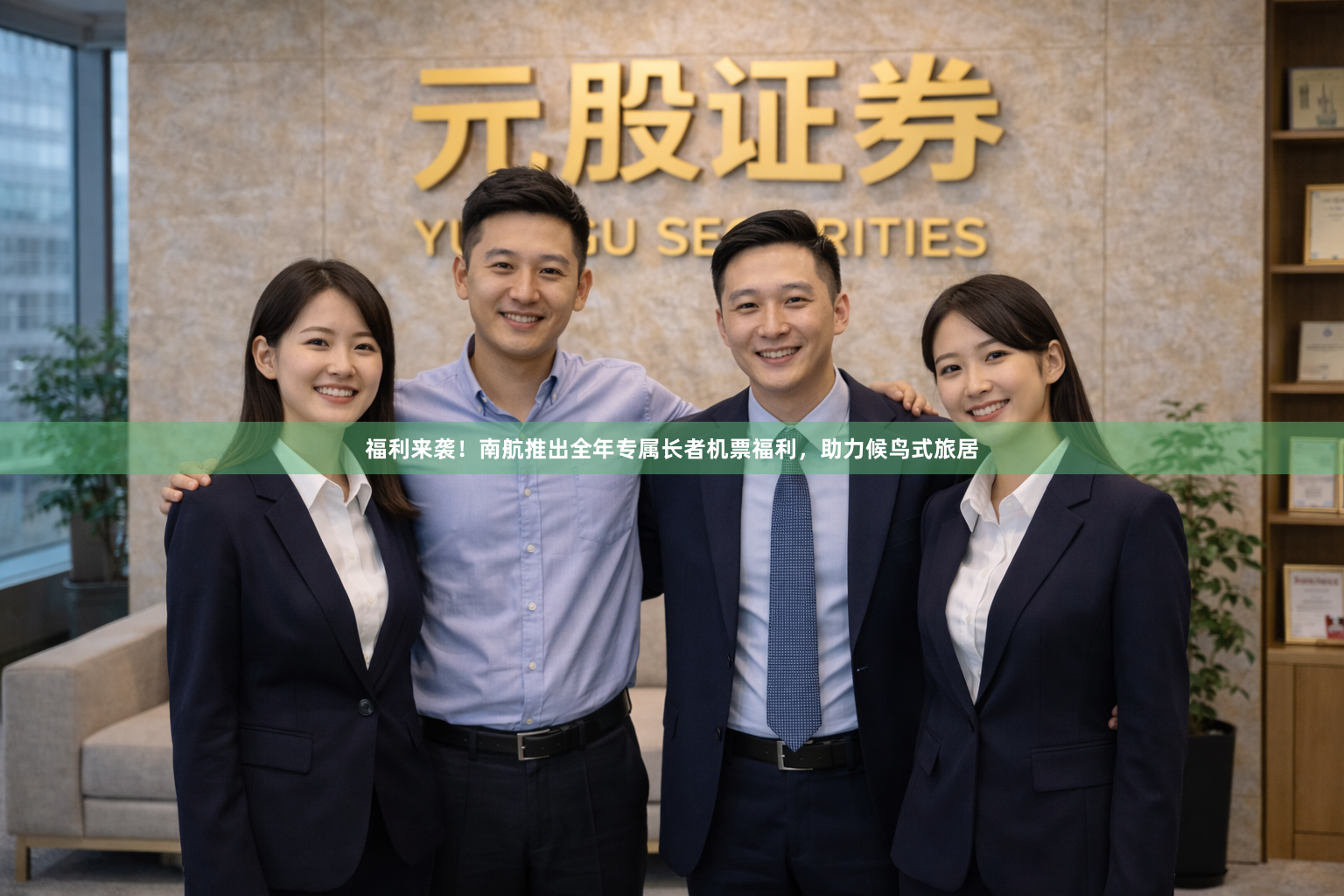 福利来袭!南航推出全年专属长者机票福利,助力候鸟式旅居