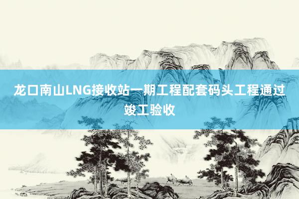 龙口南山LNG接收站一期工程配套码头工程通过竣工验收
